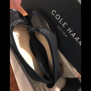 Cole Haan Sarina Ballet Dark Blue